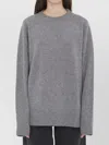 The Row Cashmere And Wool Knit Top In Multi