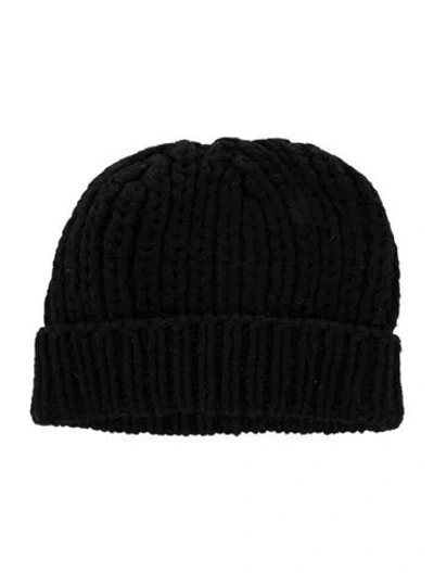 Pre-owned The Row Cashmere Beanie In Black
