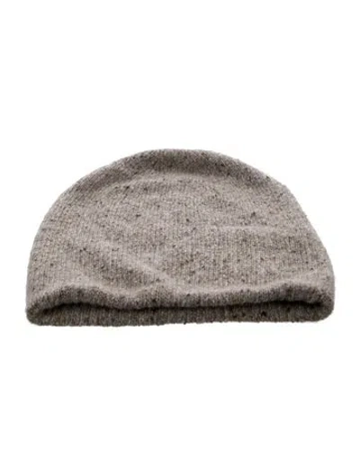 Pre-owned The Row Cashmere Beanie  W/tags In Neutrals