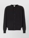 The Row Graphite Cashmere Blend Danube Cardigan In Gray