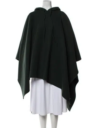 Pre-owned The Row Cashmere Coat In Green