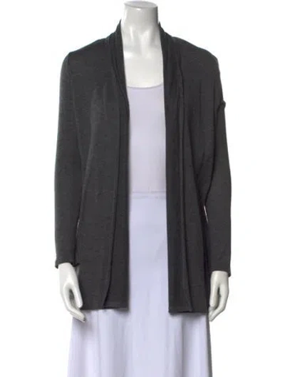 Pre-owned The Row Cashmere Cowl Neck Sweater In Gray