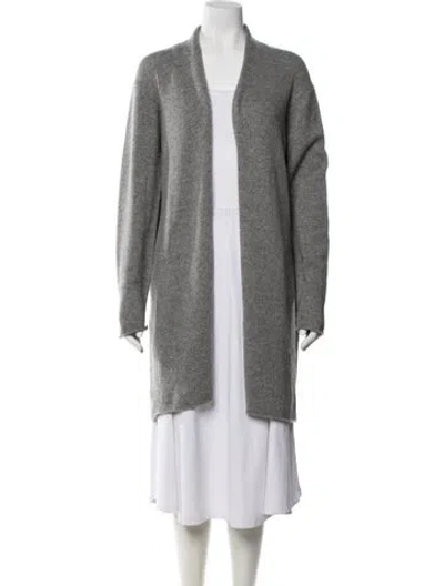 Pre-owned The Row Cashmere Cowl Neck Sweater In Gray