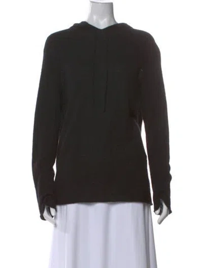 Pre-owned The Row Cashmere Crew Neck Sweater In Black