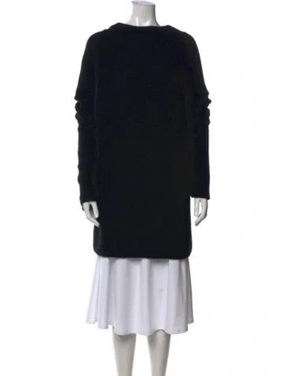 Pre-owned The Row Cashmere Crew Neck Sweater In Black