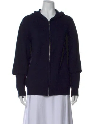 Pre-owned The Row Cashmere Crew Neck Sweater In Blue