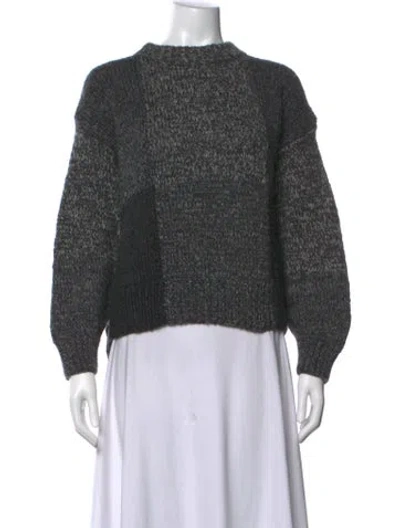 Pre-owned The Row Cashmere Crew Neck Sweater In Gray