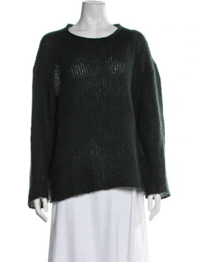 Pre-owned The Row Cashmere Crew Neck Sweater In Grey