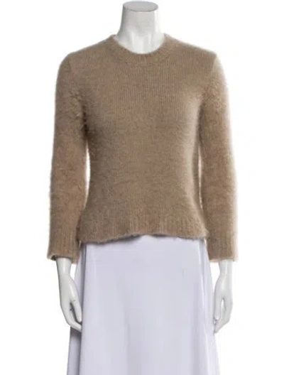 Pre-owned The Row Cashmere Crew Neck Sweater In Neutral