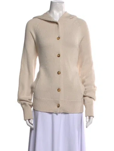 Pre-owned The Row Cashmere Crew Neck Sweater In Neutral