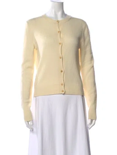 Pre-owned The Row Cashmere Crew Neck Sweater In Neutral
