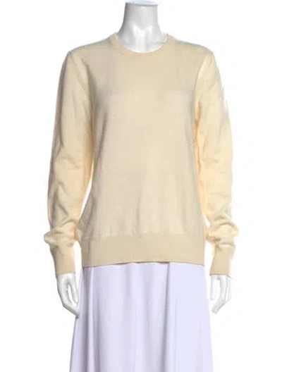 Pre-owned The Row Cashmere Crew Neck Sweater In Neutrals