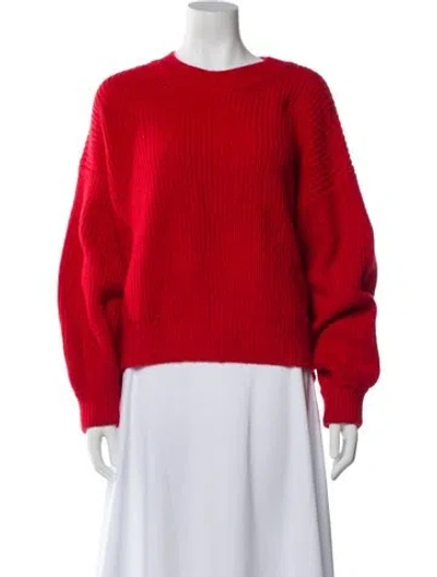 Pre-owned The Row Cashmere Crew Neck Sweater In Orange
