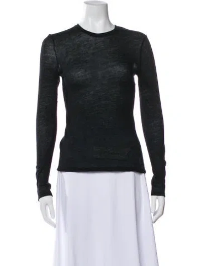 Pre-owned The Row Cashmere Crew Neck Sweater W/ Tags In Blue