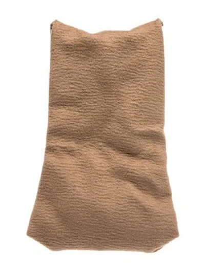 Pre-owned The Row Cashmere Glove Large W/ Tags In Neutral