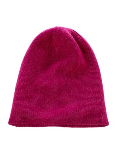 Pre-owned The Row Cashmere Hat W/tags In Pink