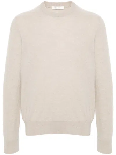 The Row Cashmere Jumper In Neutrals