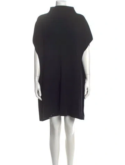 Pre-owned The Row Cashmere Knee-length Dress In Black