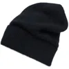 The Row Cashmere Knit Beanie In Black