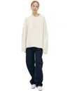 The Row Cashmere Knit Sweater In White