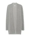 The Row Cashmere Knitted Cardigan In Gray