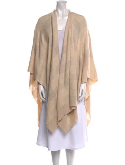 Pre-owned The Row Cashmere Open Front Sweater In Neutral