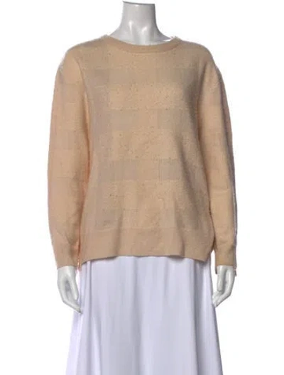 Pre-owned The Row Cashmere Patterned Sweater In Neutrals