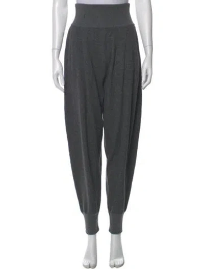 Pre-owned The Row Cashmere Pleated Accents Sweatpants In Gray