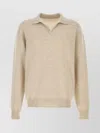 The Row Polo Leach In Cashmere Sabbia  Uomo In Multi