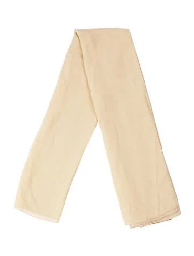 Pre-owned The Row Cashmere Printed Shawl In Neutrals