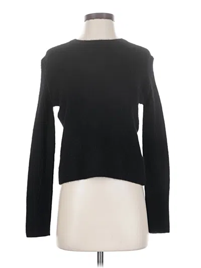 Pre-owned The Row Cashmere Pullover Sweater In Black