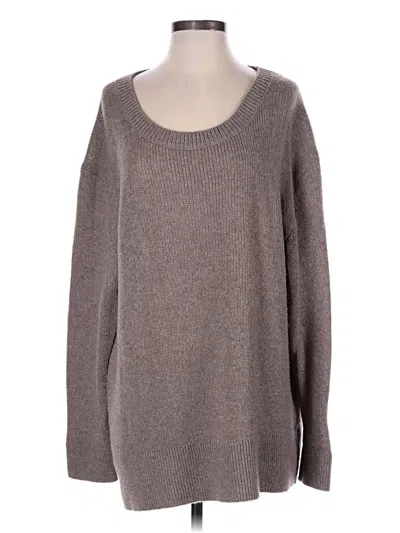 Pre-owned The Row Cashmere Pullover Sweater In Brown