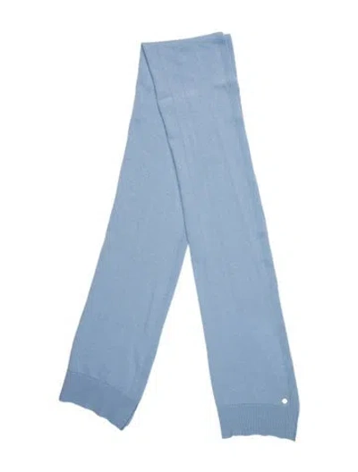 Pre-owned The Row Cashmere Scarf In Blue
