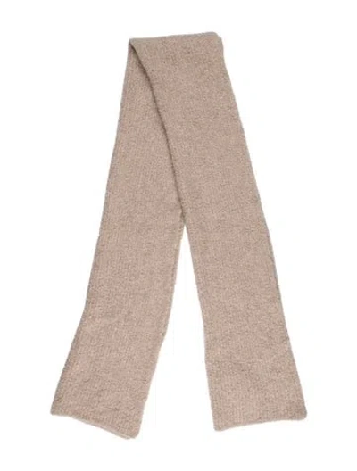 Pre-owned The Row Cashmere Scarf W/ Tags In Neutrals