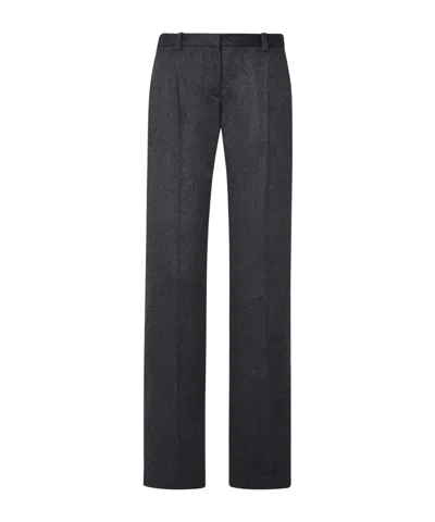 The Row Cashmere Selvie Pants In Black