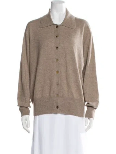 Pre-owned The Row Cashmere Sweater In Neutral