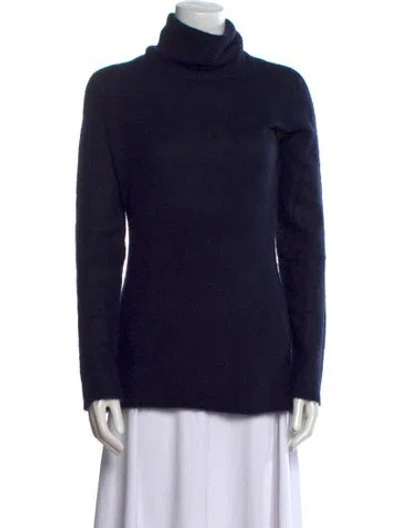Pre-owned The Row Cashmere Turtleneck Sweater In Black