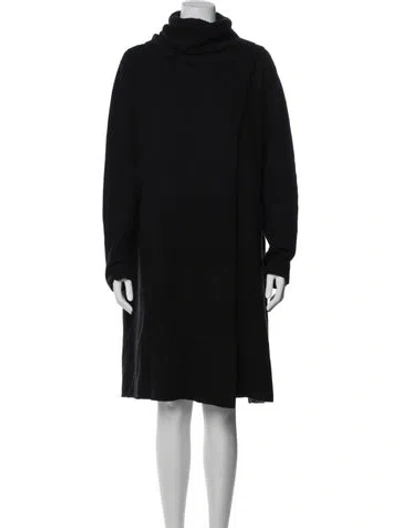 Pre-owned The Row Cashmere Turtleneck Sweater In Black