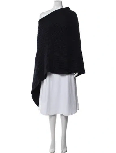 Pre-owned The Row Cashmere Turtleneck Sweater In Blue