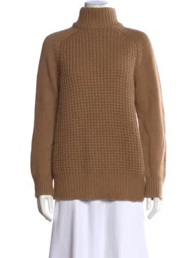 Pre-owned The Row Cashmere Turtleneck Sweater In Neutrals