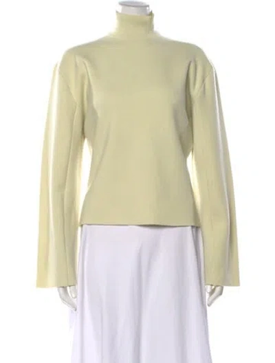 Pre-owned The Row Cashmere Turtleneck Sweater In Neutrals