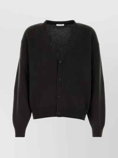 THE ROW CASHMERE V-NECK SWEATER LONG SLEEVES