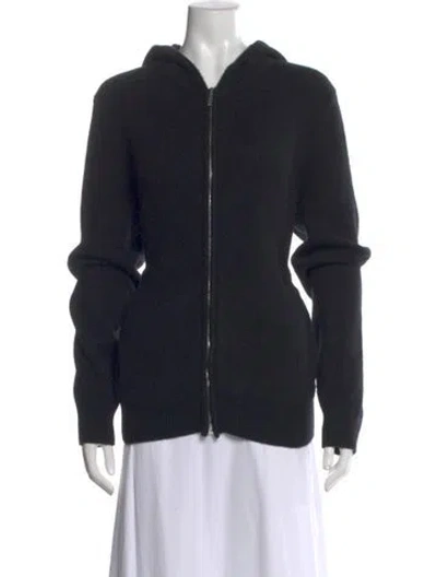Pre-owned The Row Cashmere V-neck Cardigan In Blue
