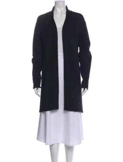 Pre-owned The Row Cashmere V-neck Sweater In Black