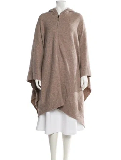 Pre-owned The Row Cashmere V-neck Sweater In Neutral