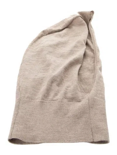 Pre-owned The Row Cashmere-silk Blend Snood In Neutral