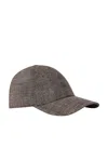 The Row Caspian Hat In Dark Coffee