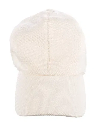 Pre-owned The Row Caspian Hat W/tags In Neutral