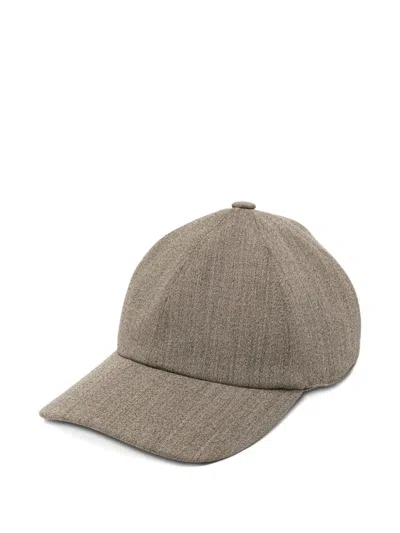 The Row Caspian Wool Cap In Gray