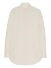 The Row Striped Caster Shirt In Neutral